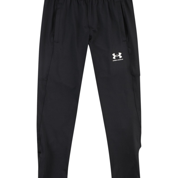 UNDER ARMOUR Pantaloni sport 'Challenger'  negru / alb