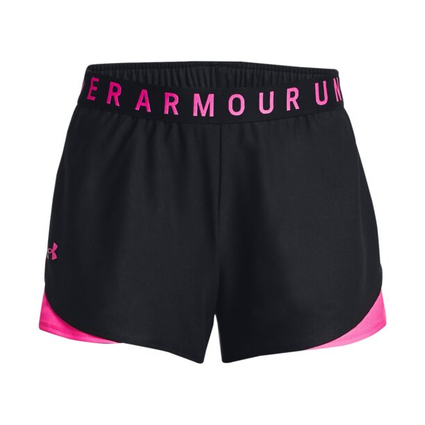 UNDER ARMOUR Pantaloni sport 'Play Up 3.0'  roz / negru