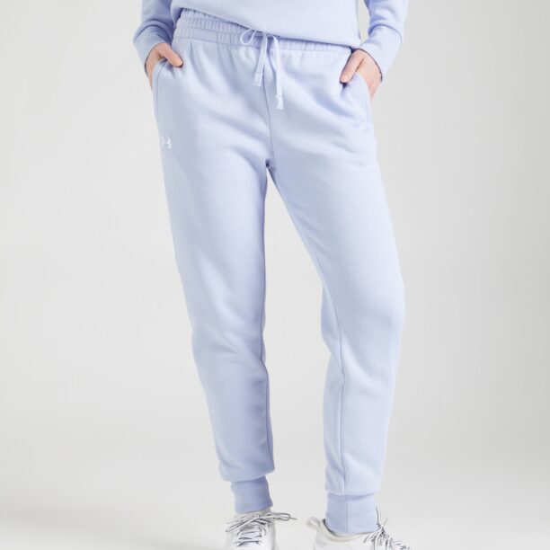 UNDER ARMOUR Pantaloni sport 'Rival'  albastru deschis / alb