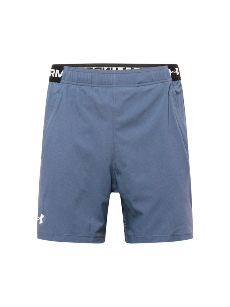 UNDER ARMOUR Pantaloni sport  gri / negru / alb