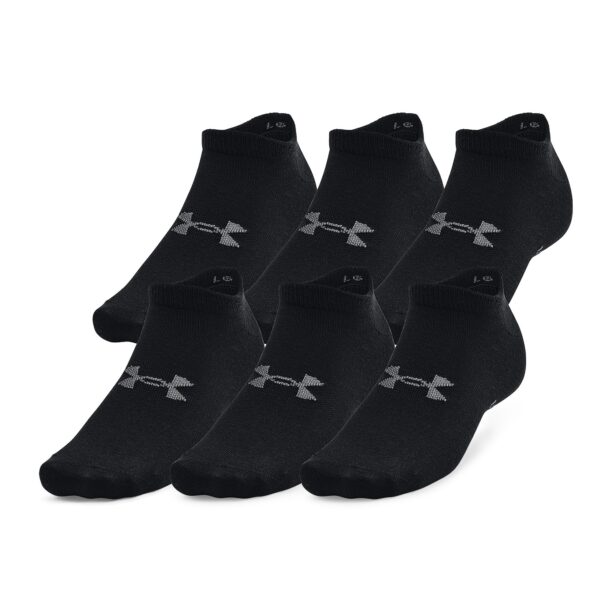 UNDER ARMOUR Șosete sport 'Essential'  gri deschis / negru