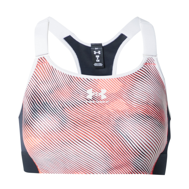 UNDER ARMOUR Sutien sport  roșu / negru / alb