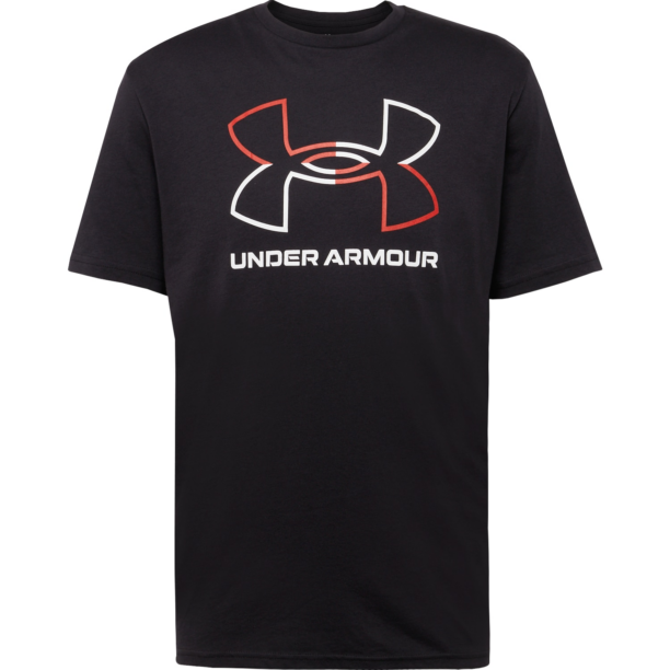 UNDER ARMOUR Tricou funcțional 'Foundation'  roșu / negru / alb