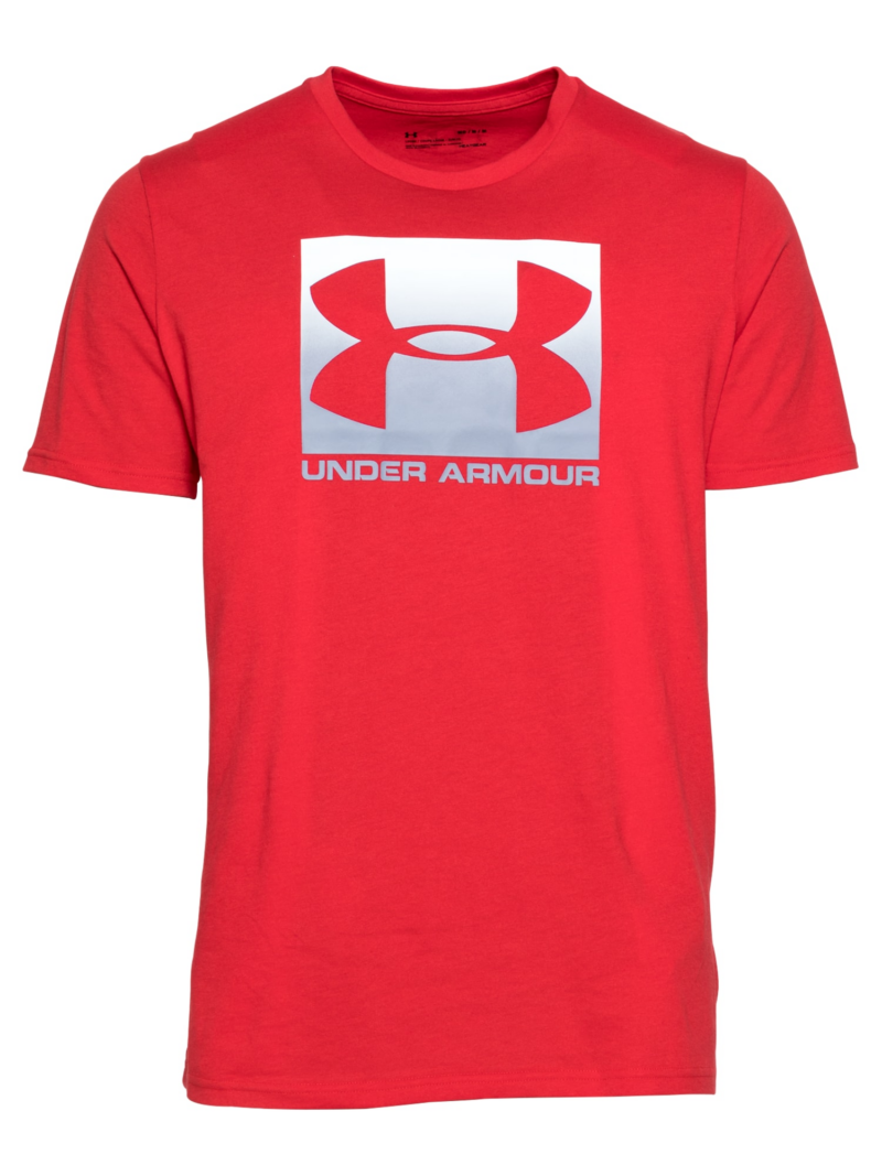 UNDER ARMOUR Tricou funcțional  gri deschis / roșu / alb