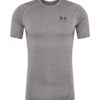 UNDER ARMOUR Tricou funcțional  gri / negru / alb