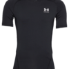 UNDER ARMOUR Tricou funcțional  negru / alb