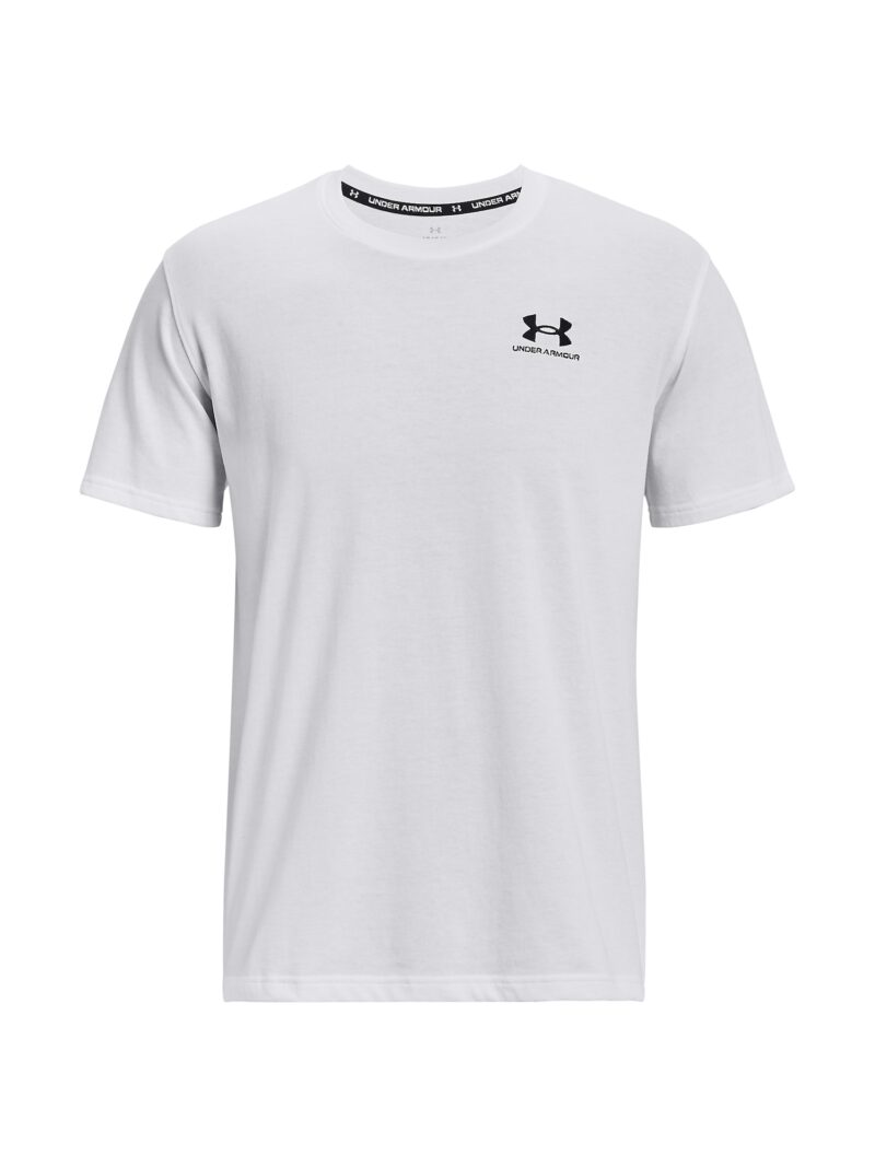 UNDER ARMOUR Tricou funcțional  negru / alb