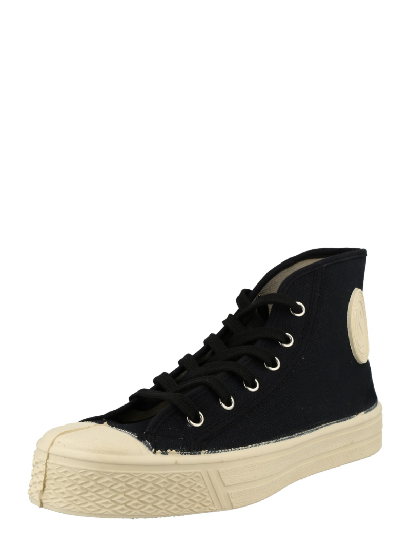 US Rubber Sneaker înalt 'SUMMER'  crem / negru