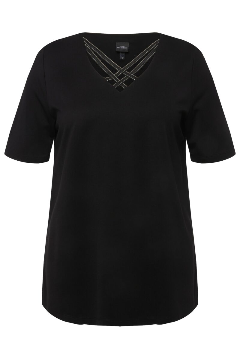 Ulla Popken Tricou  negru