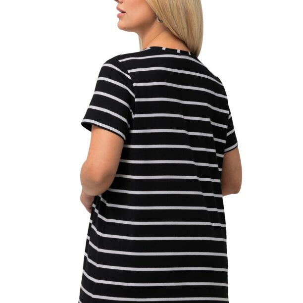 Ulla Popken Tricou  negru / alb preţ