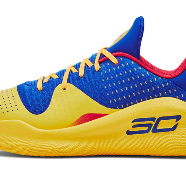 Under Armour Unisex Curry 4 Low FloTro preţ