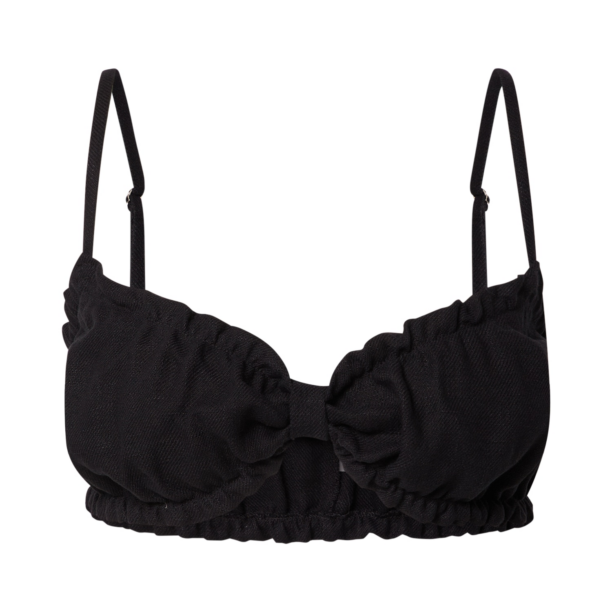 Undress Code Top 'BEACH LOVERS'  negru