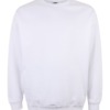 Urban Classics Bluză de molton 'Crewneck'  alb