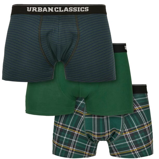 Urban Classics Boxeri  galben / gri deschis / verde închis / negru / alb