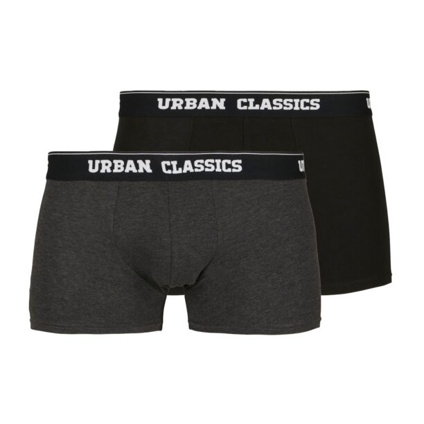 Urban Classics Boxeri  gri grafit / negru / alb