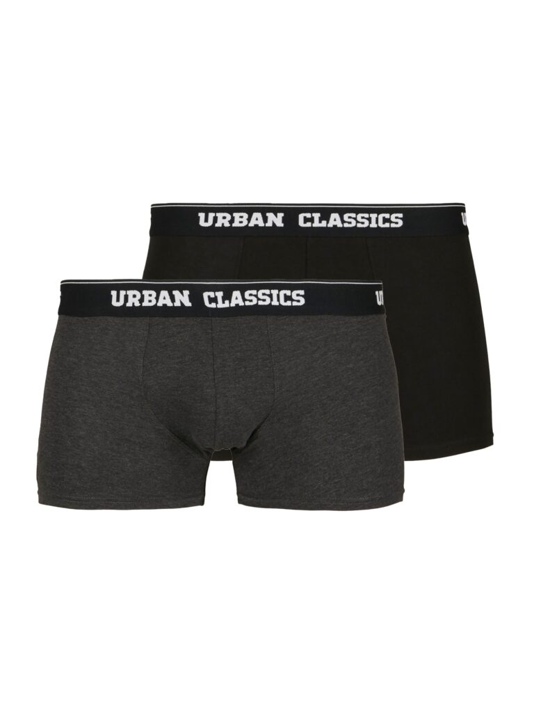 Urban Classics Boxeri  gri grafit / negru / alb