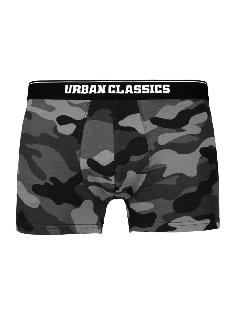 Urban Classics Boxeri  gri / gri deschis / alb