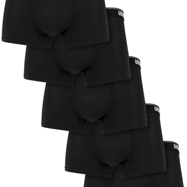 Urban Classics Boxeri  negru / alb