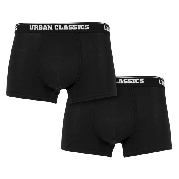 Urban Classics Boxeri  negru / alb