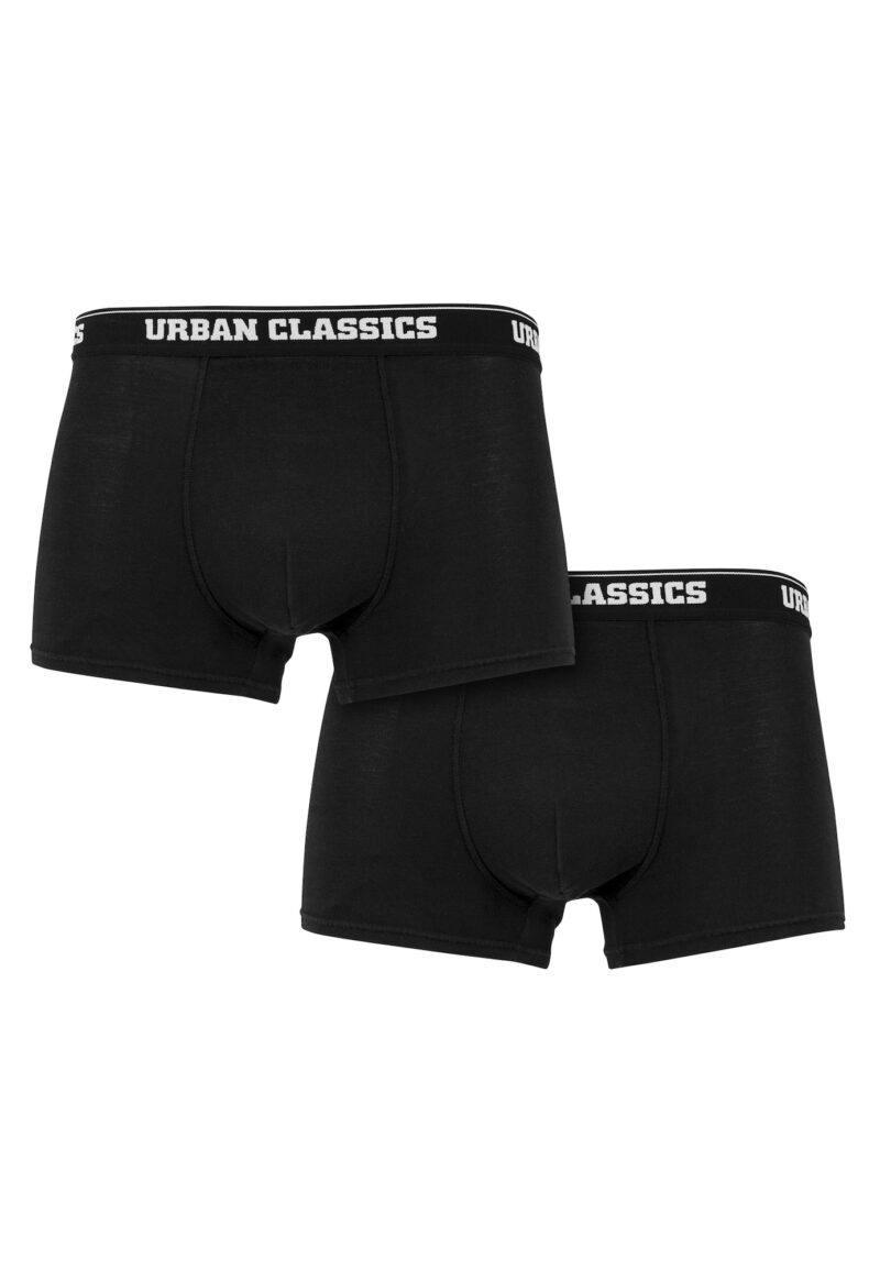 Urban Classics Boxeri  negru / alb