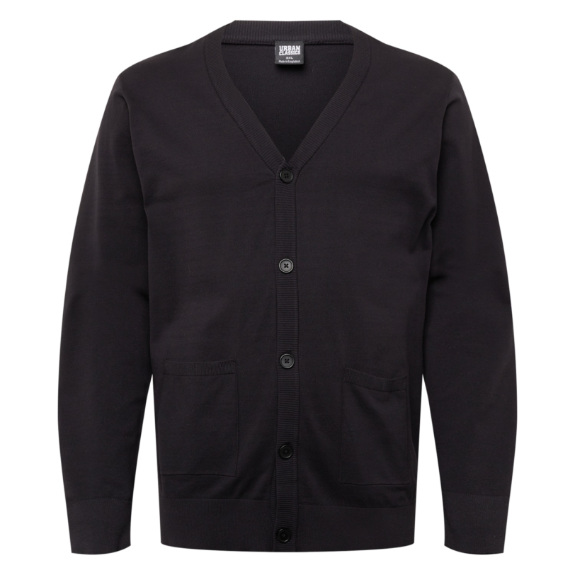 Urban Classics Geacă tricotată  negru