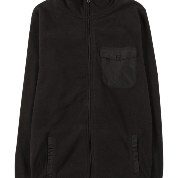 Urban Classics Jachetă  fleece  negru