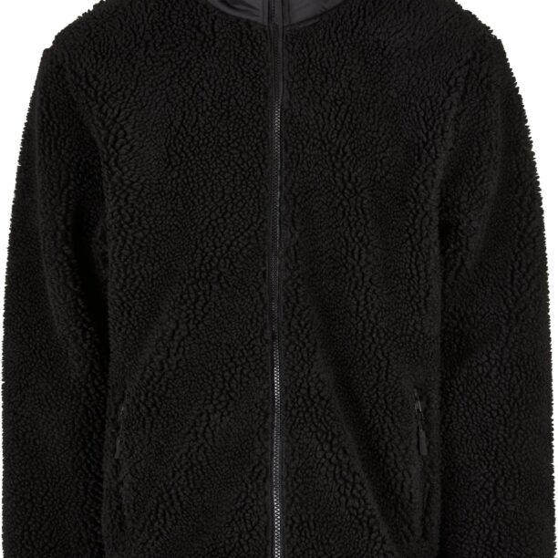 Urban Classics Jachetă  fleece  negru