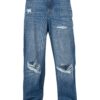 Urban Classics Jeans 'Distressed 90‘s'  albastru denim