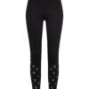 Urban Classics Leggings 'Eyelet'  negru