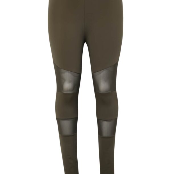 Urban Classics Leggings 'Tech Mech'  oliv