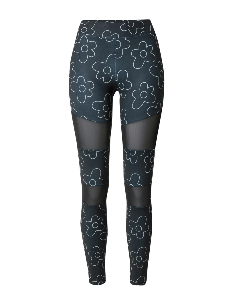 Urban Classics Leggings  albastru / alb