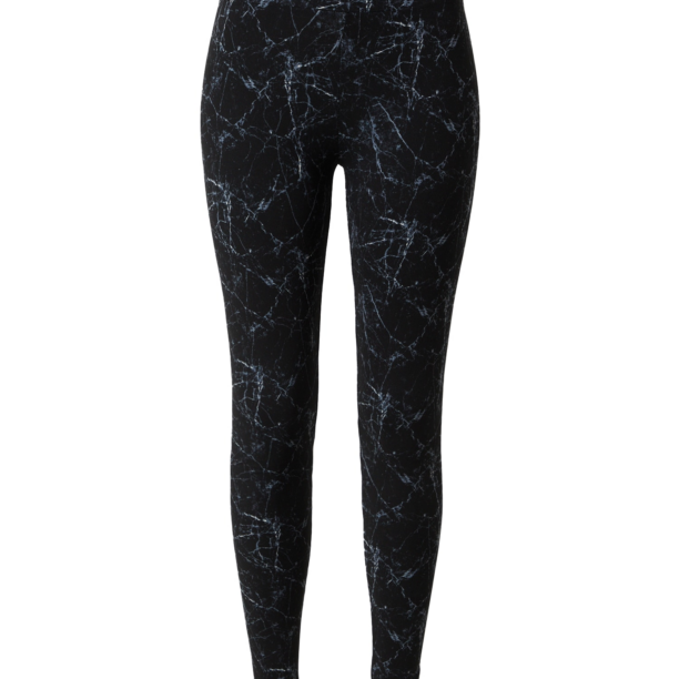 Urban Classics Leggings  albastru fumuriu / negru / alb