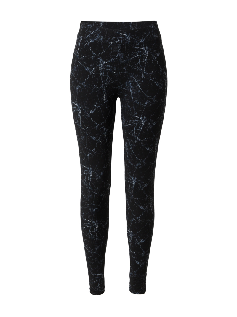 Urban Classics Leggings  albastru fumuriu / negru / alb