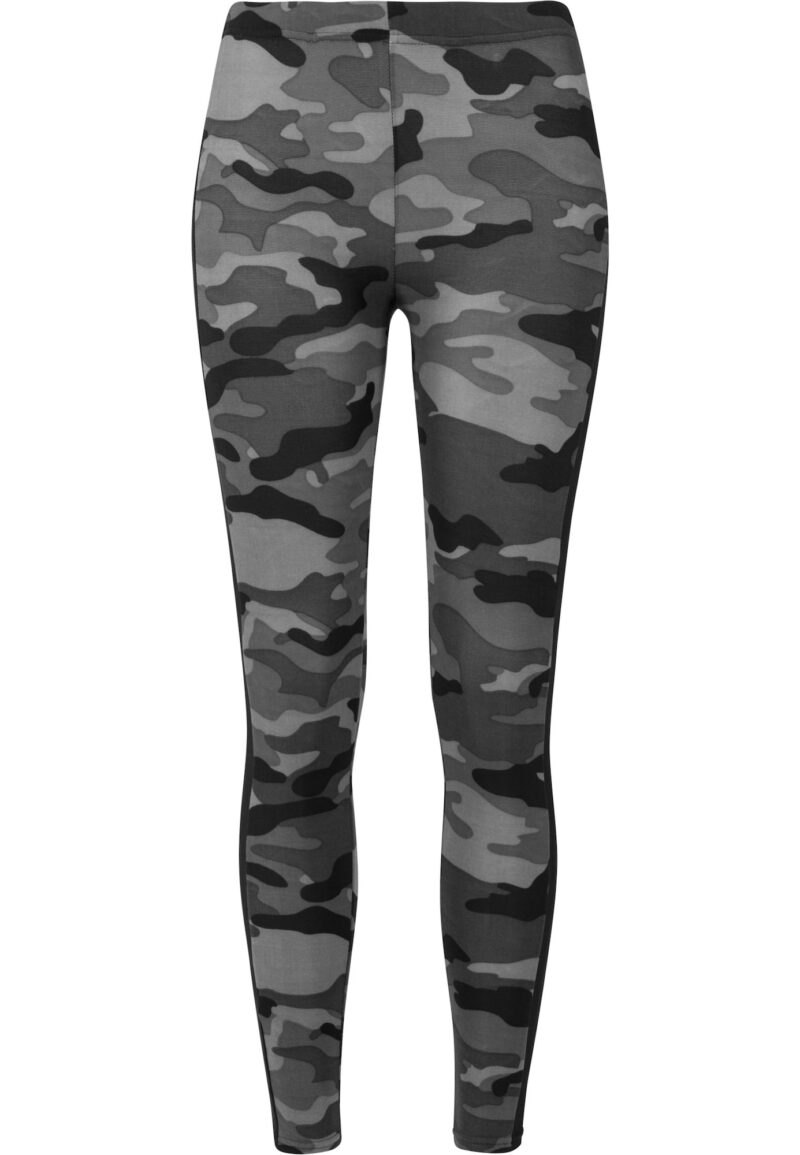 Urban Classics Leggings  gri / gri metalic / negru