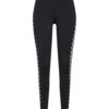 Urban Classics Leggings  negru / alb