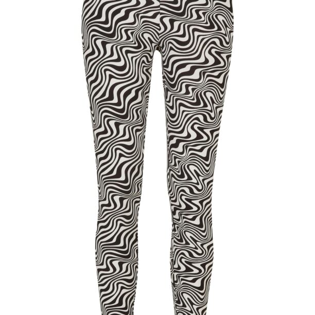 Urban Classics Leggings  negru / alb