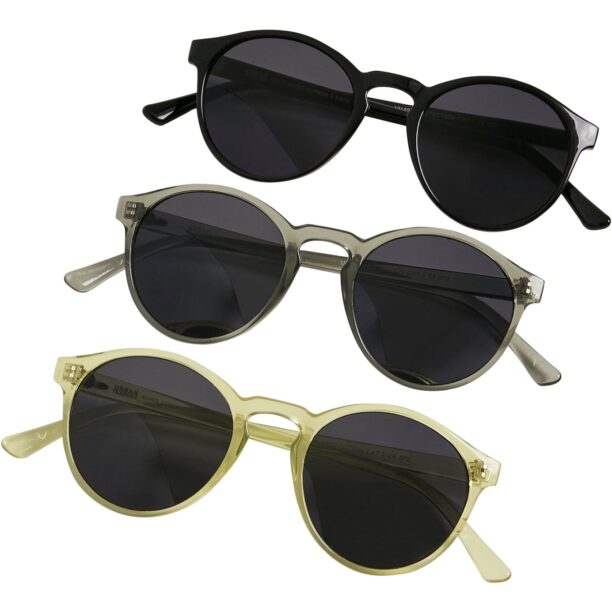 Urban Classics Ochelari de soare 'Cypress'  galben / gri / negru