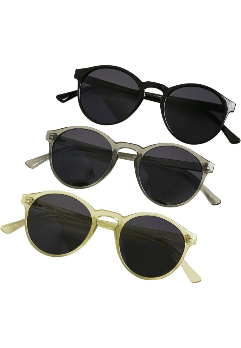 Urban Classics Ochelari de soare 'Cypress'  galben / gri / negru