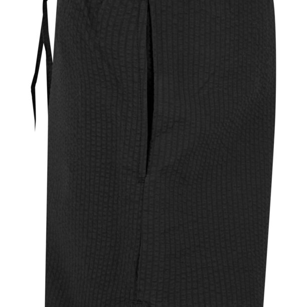 Cumpăra Urban Classics Pantaloni 'Seersucker'  negru