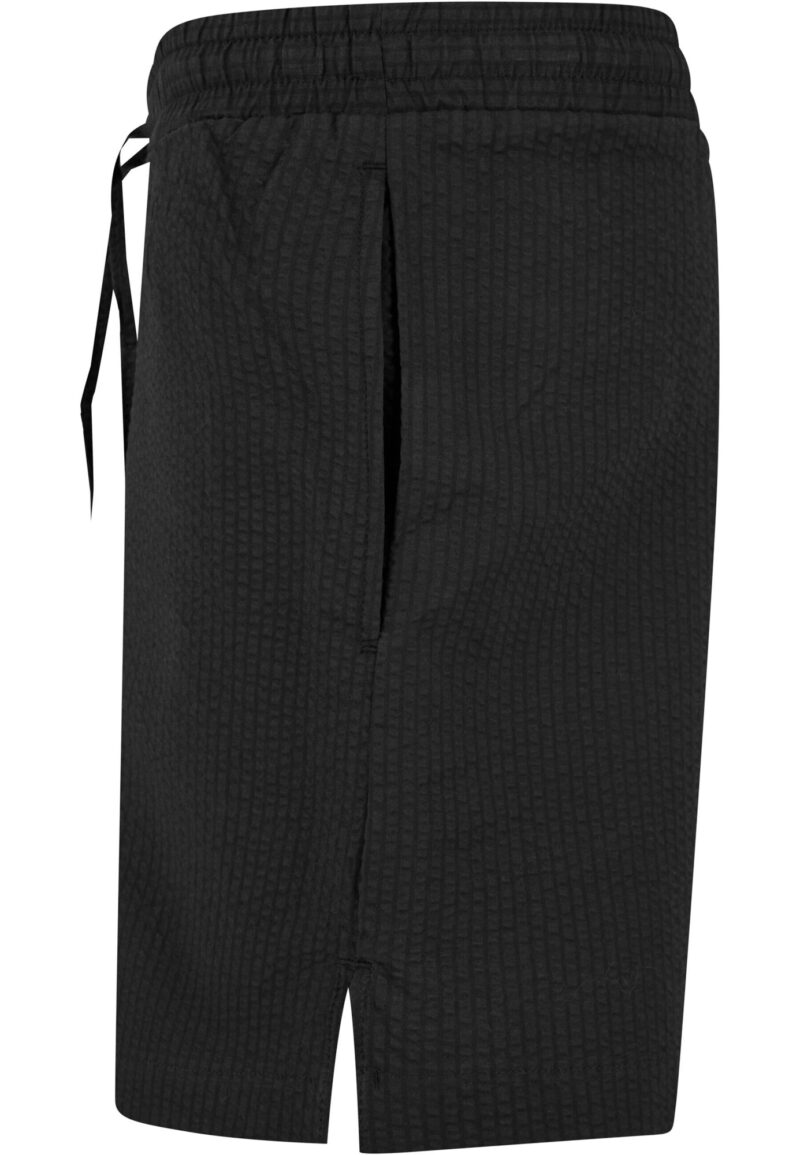 Cumpăra Urban Classics Pantaloni 'Seersucker'  negru