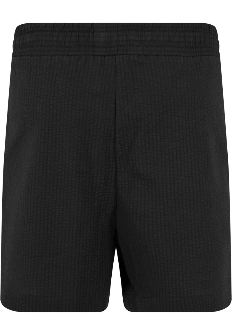 Urban Classics Pantaloni 'Seersucker'  negru