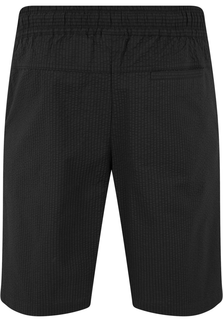 Urban Classics Pantaloni 'Seersucker'  negru