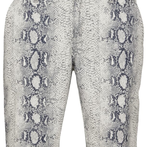 Urban Classics Pantaloni  albastru porumbel / gri / gri deschis / alb