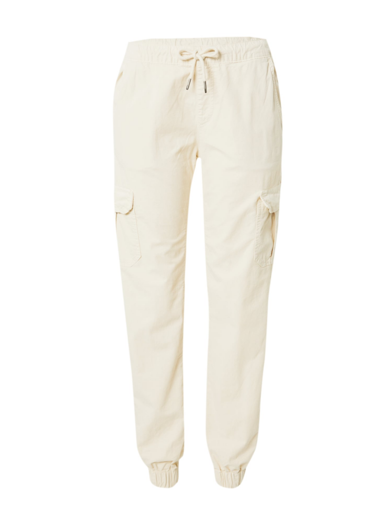 Urban Classics Pantaloni cu buzunare  alb