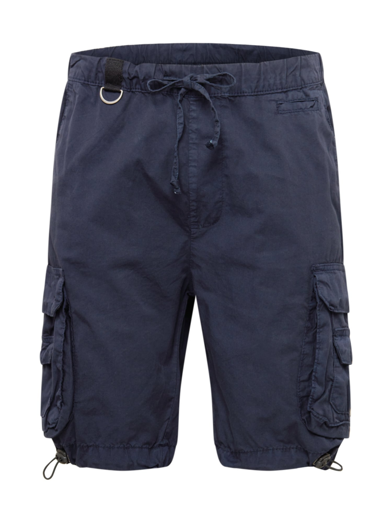 Urban Classics Pantaloni cu buzunare  bleumarin