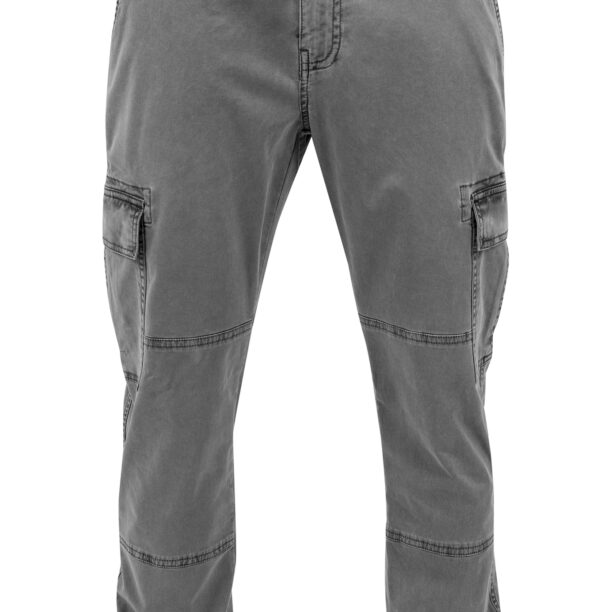 Urban Classics Pantaloni cu buzunare  gri piatră