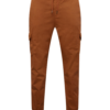 Urban Classics Pantaloni cu buzunare  maro caramel