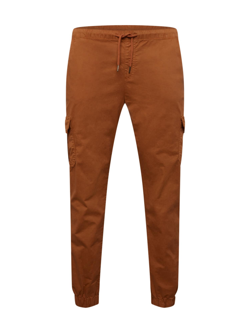 Urban Classics Pantaloni cu buzunare  maro caramel