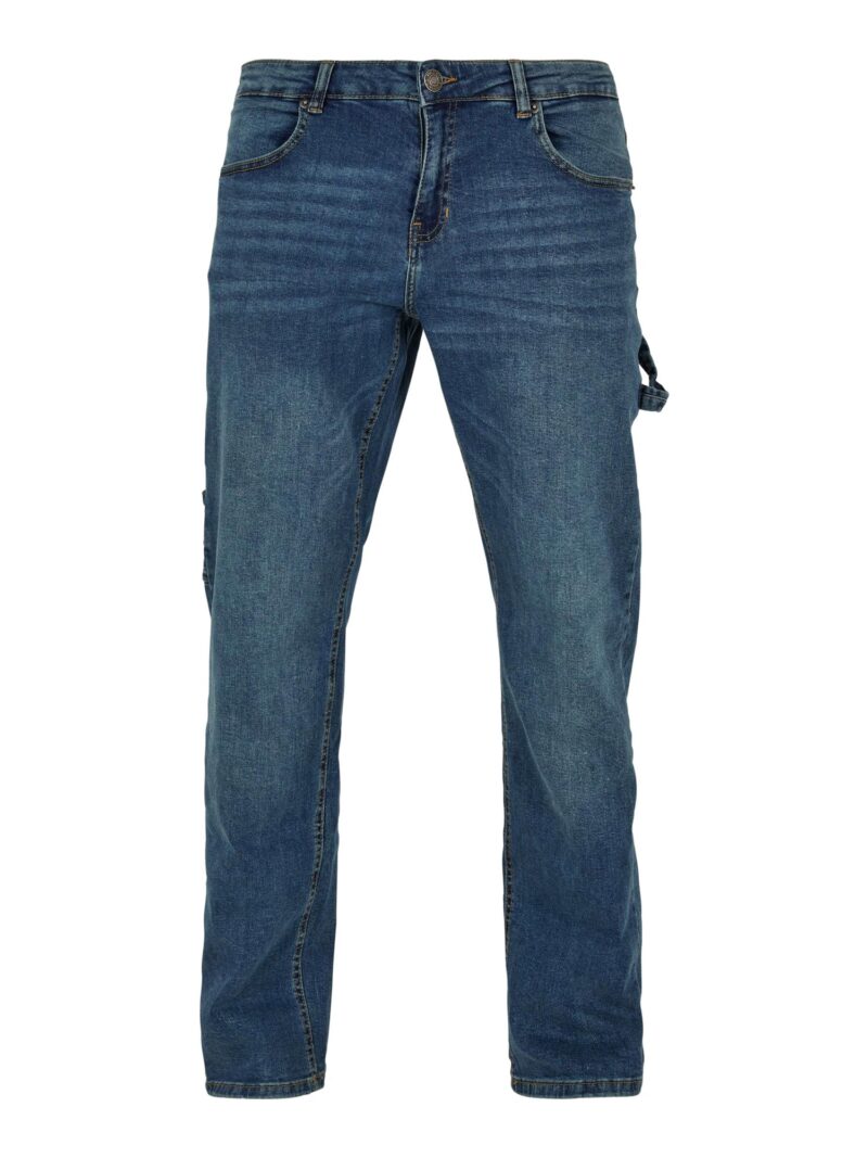 Urban Classics Pantaloni eleganți 'Carpenter'  albastru denim