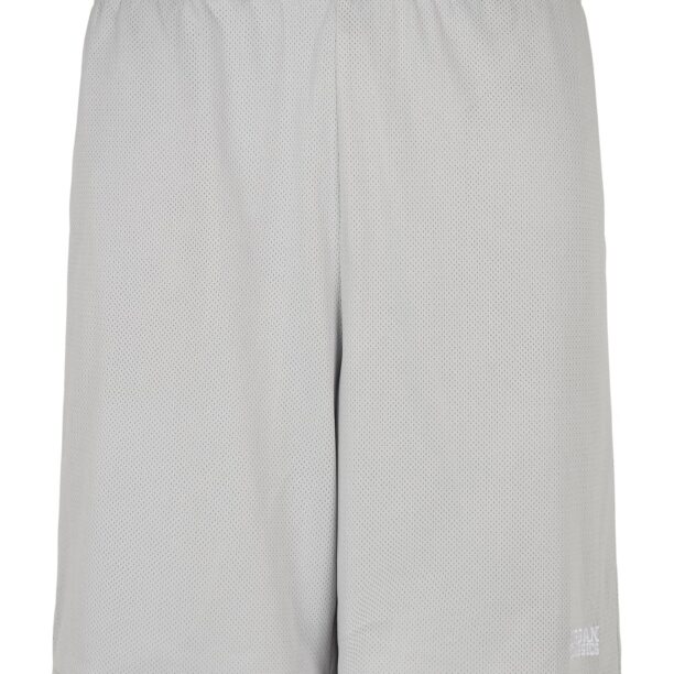 Urban Classics Pantaloni  gri deschis / alb